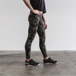 Nobull Camouflage Mid-Rise Melange Women's Tight | YTANPB581 XS